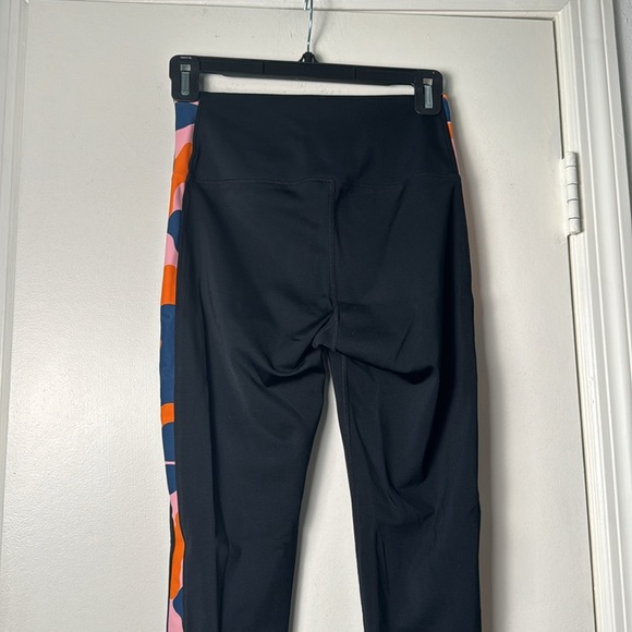 SPLITS59 Black Colorful Performance Workout Athletic Leggings Size Small - Picture 5 of 8